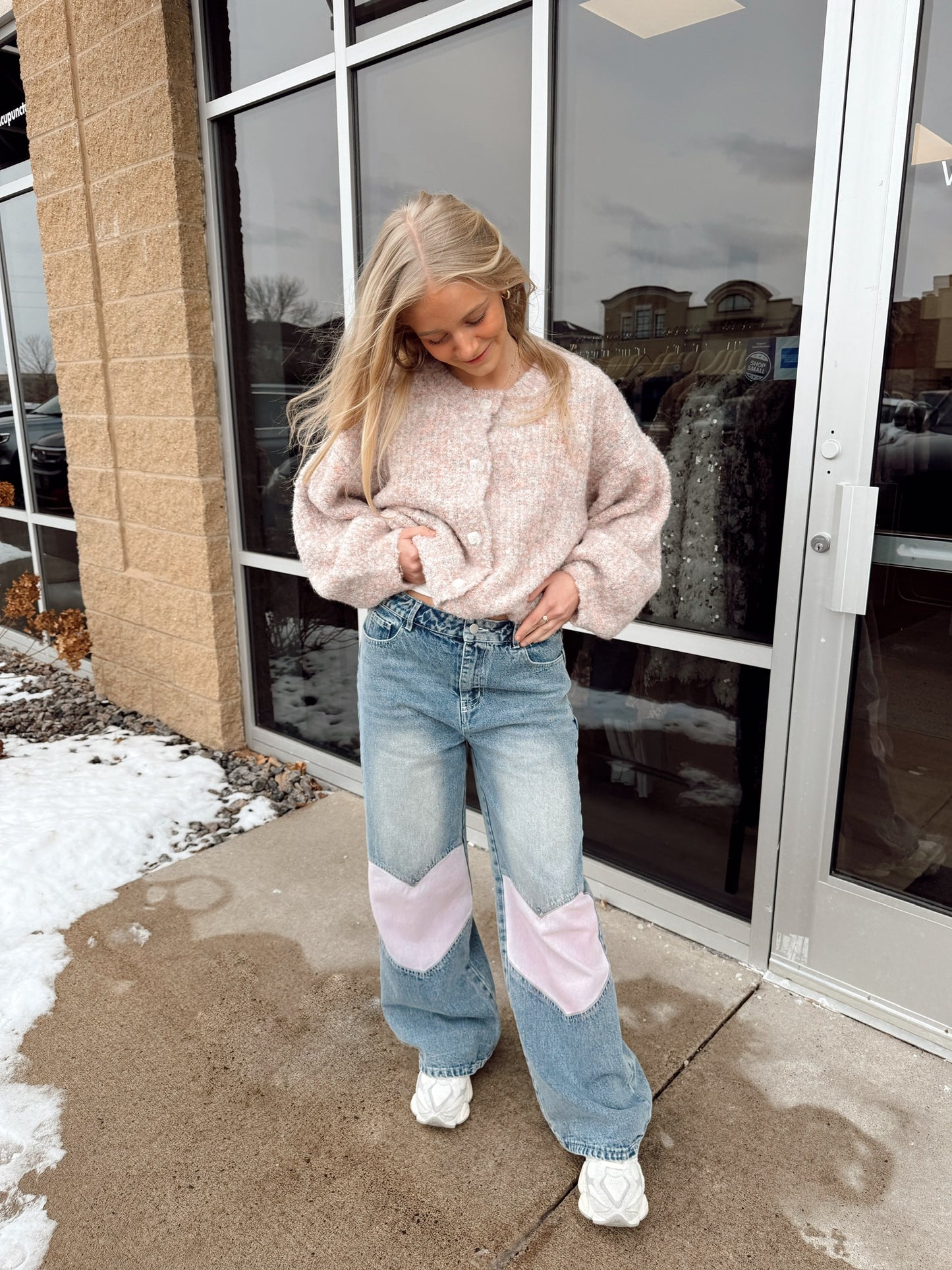 Heart Washed Denim