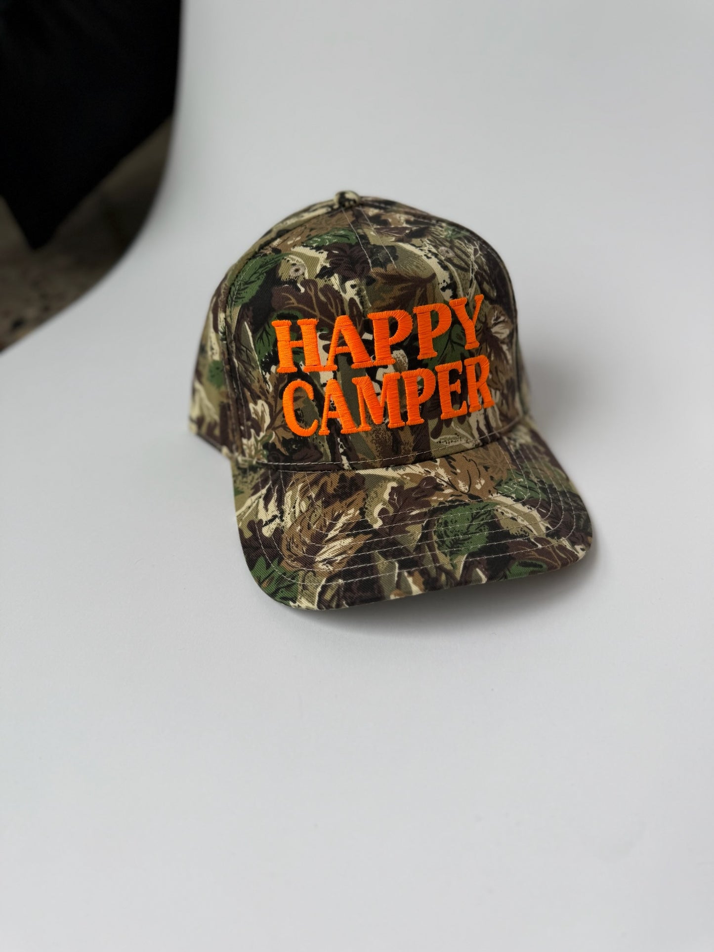 Happy Camper Camo Hat