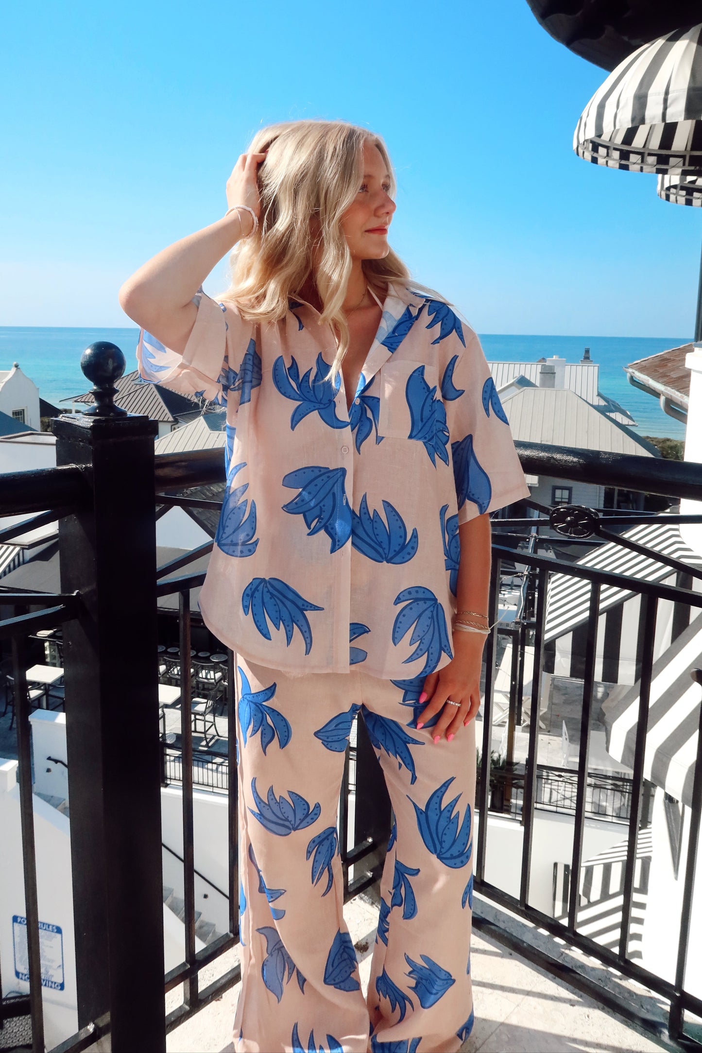 Floral Beach Set - Top
