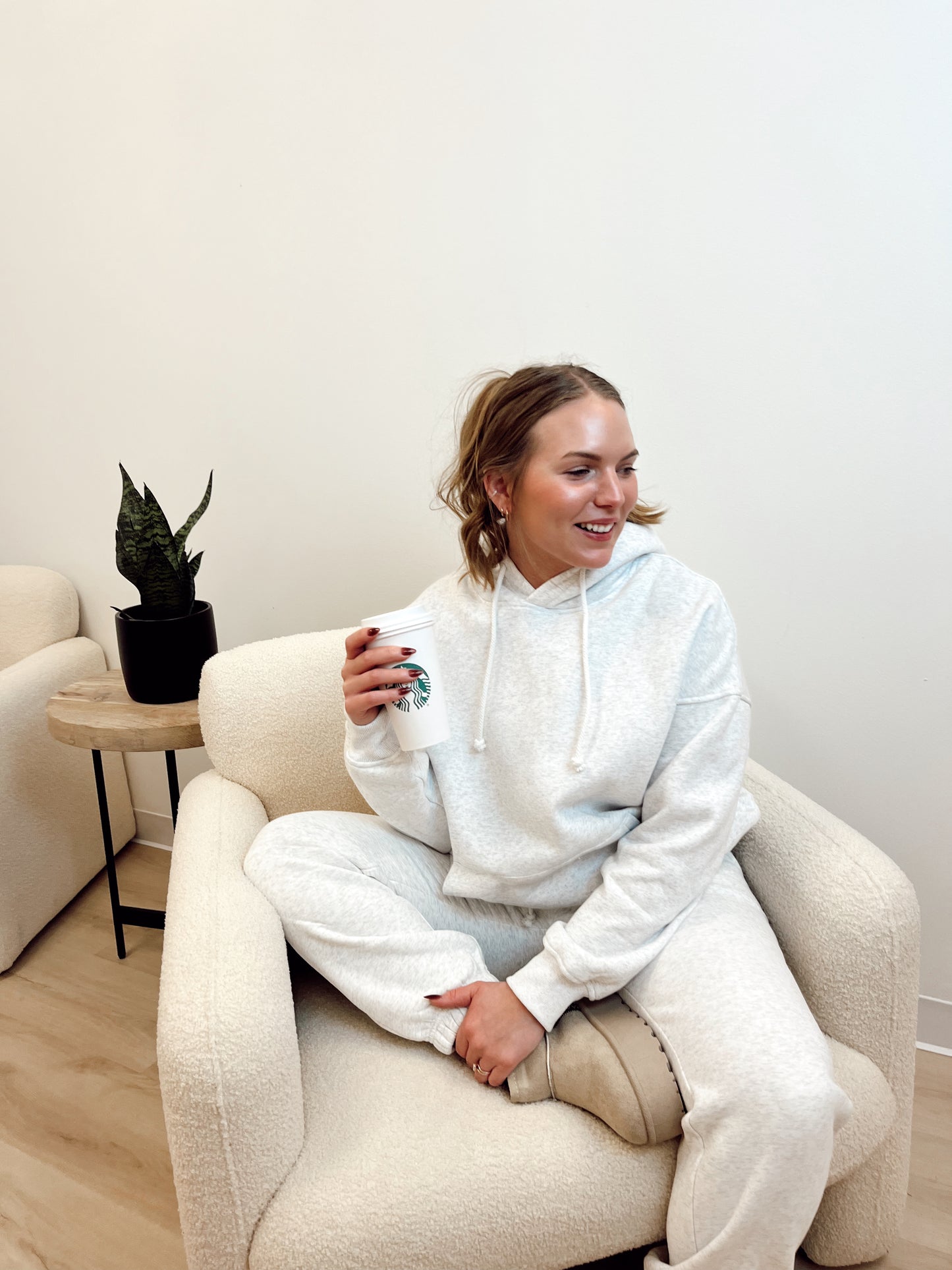 Heather Grey Hoodie