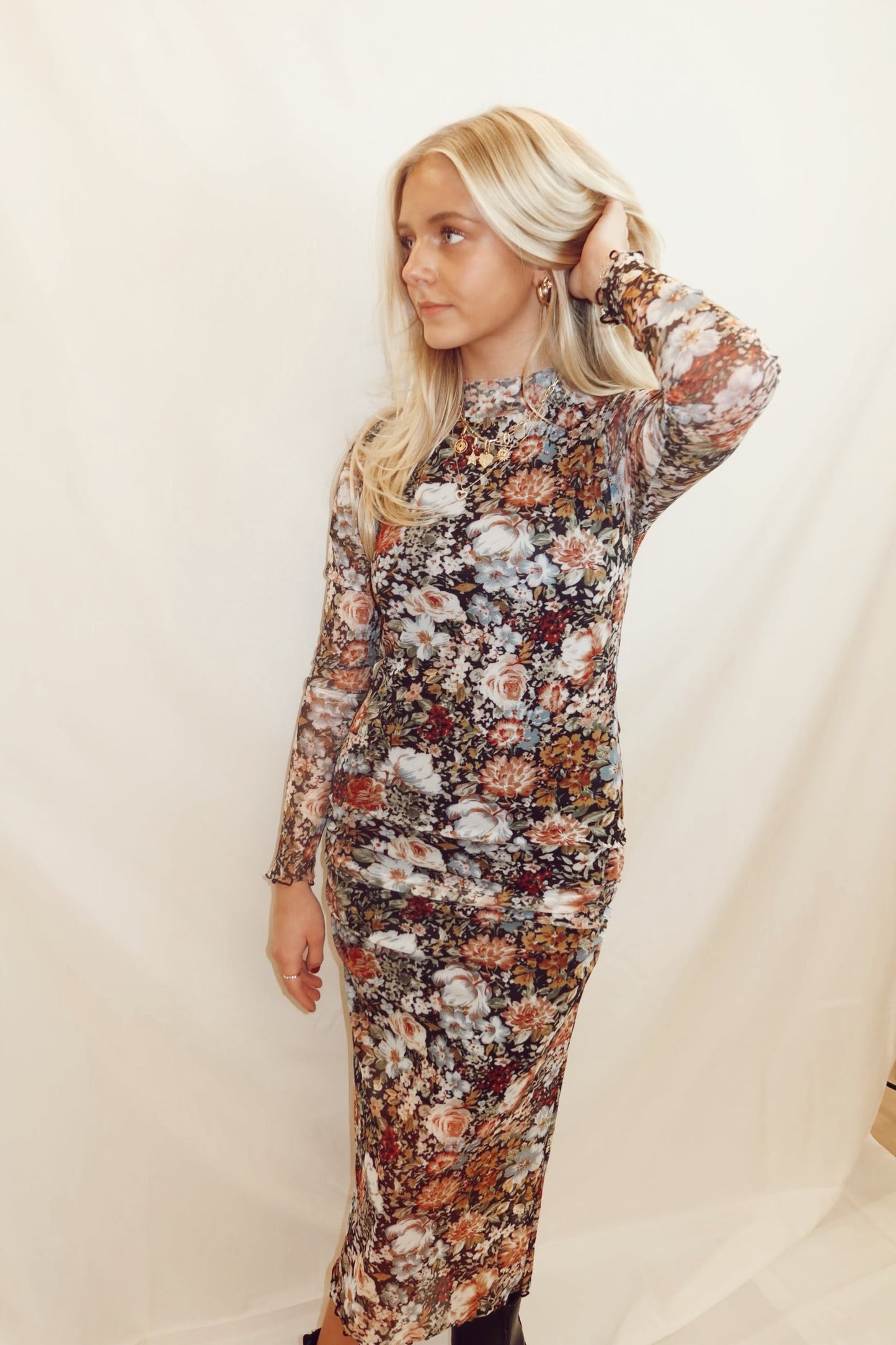 Floral Midi Dress