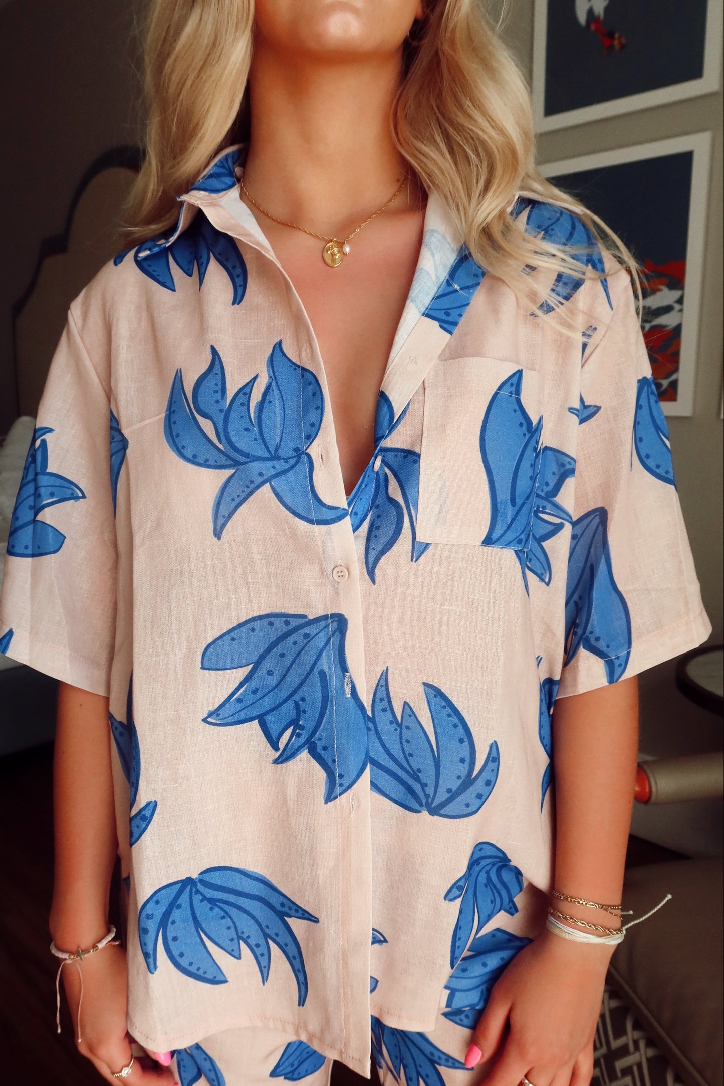 Floral Beach Set - Top