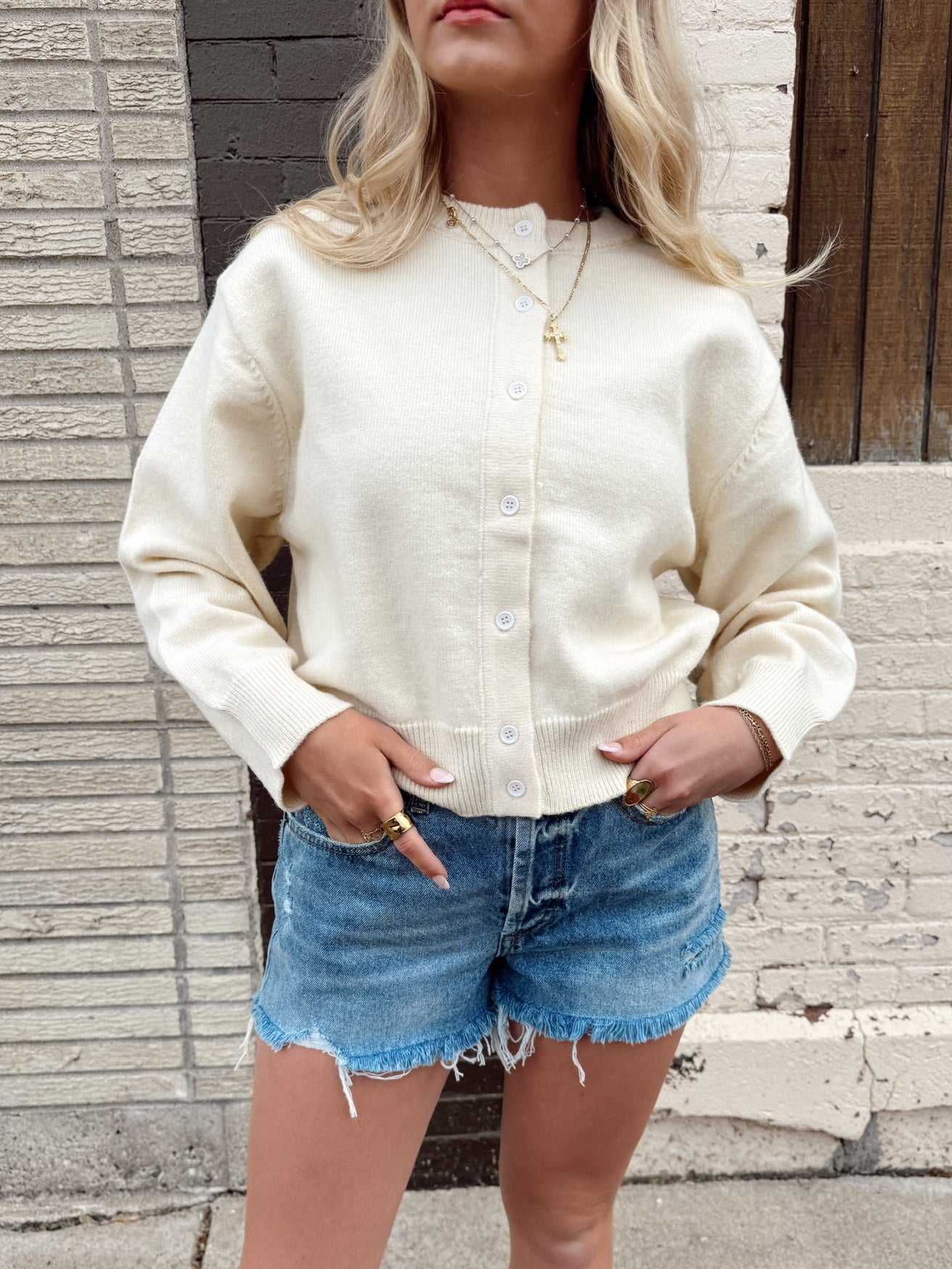 Butter Yellow Cardi