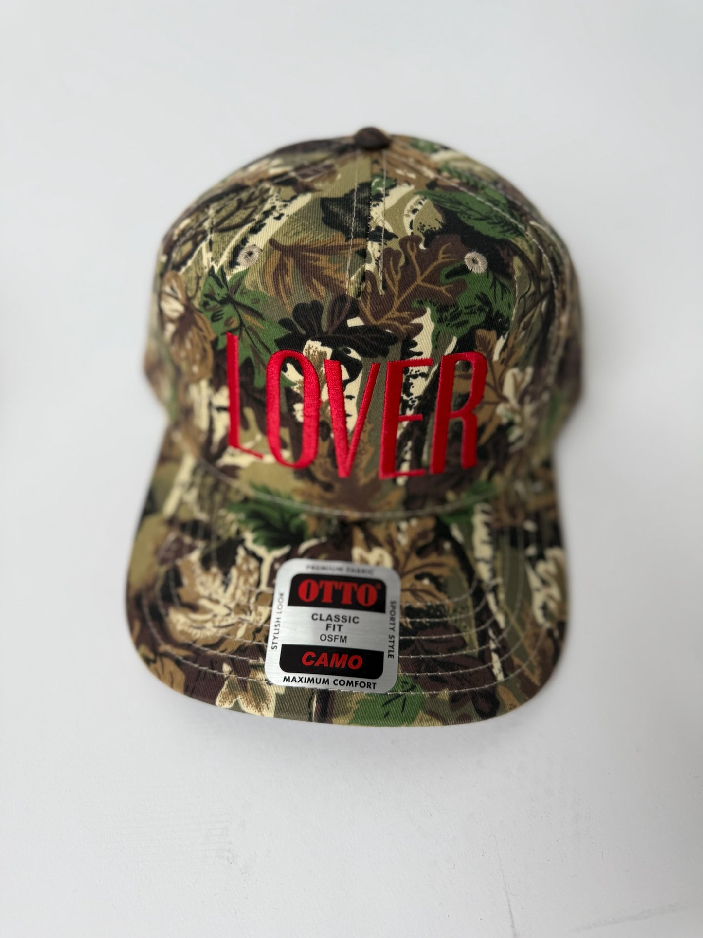 LOVER Camo Structured Hat